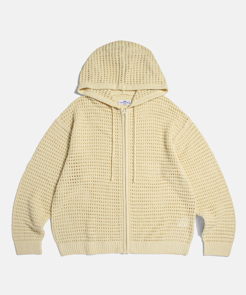 Espionage Net Knit Zip Hoodie