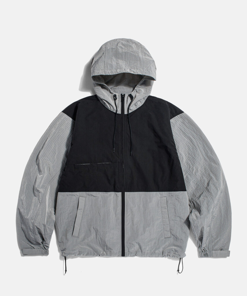 Multi Zip Hoodie Grey