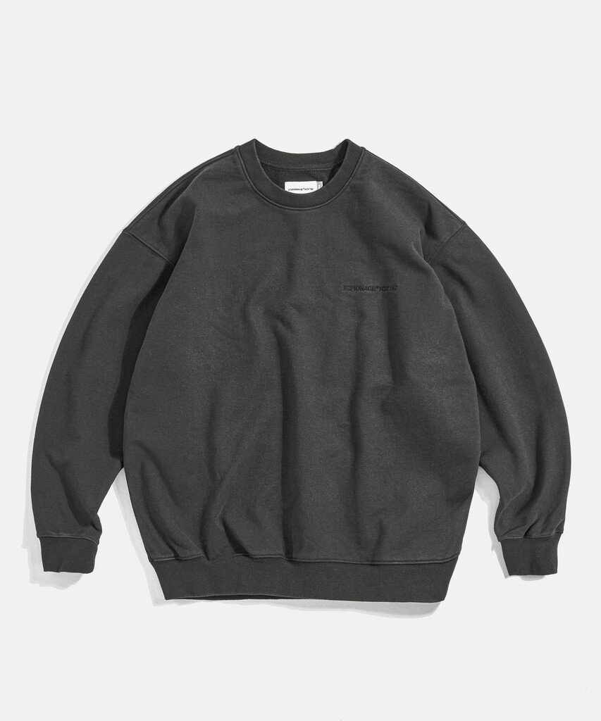 Standard Logo Heavyweight Sweatshirt Vintage Black