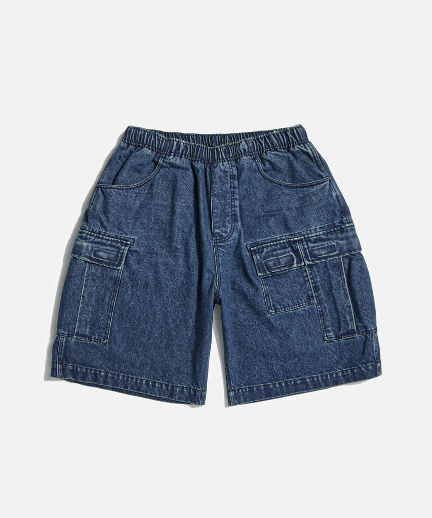 Espionage Denim M51 Field Shorts Washed Indigo
