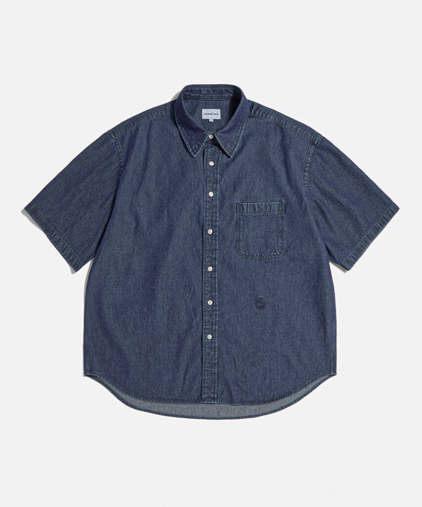 Espionage Crest Denim S/S Over Shirt