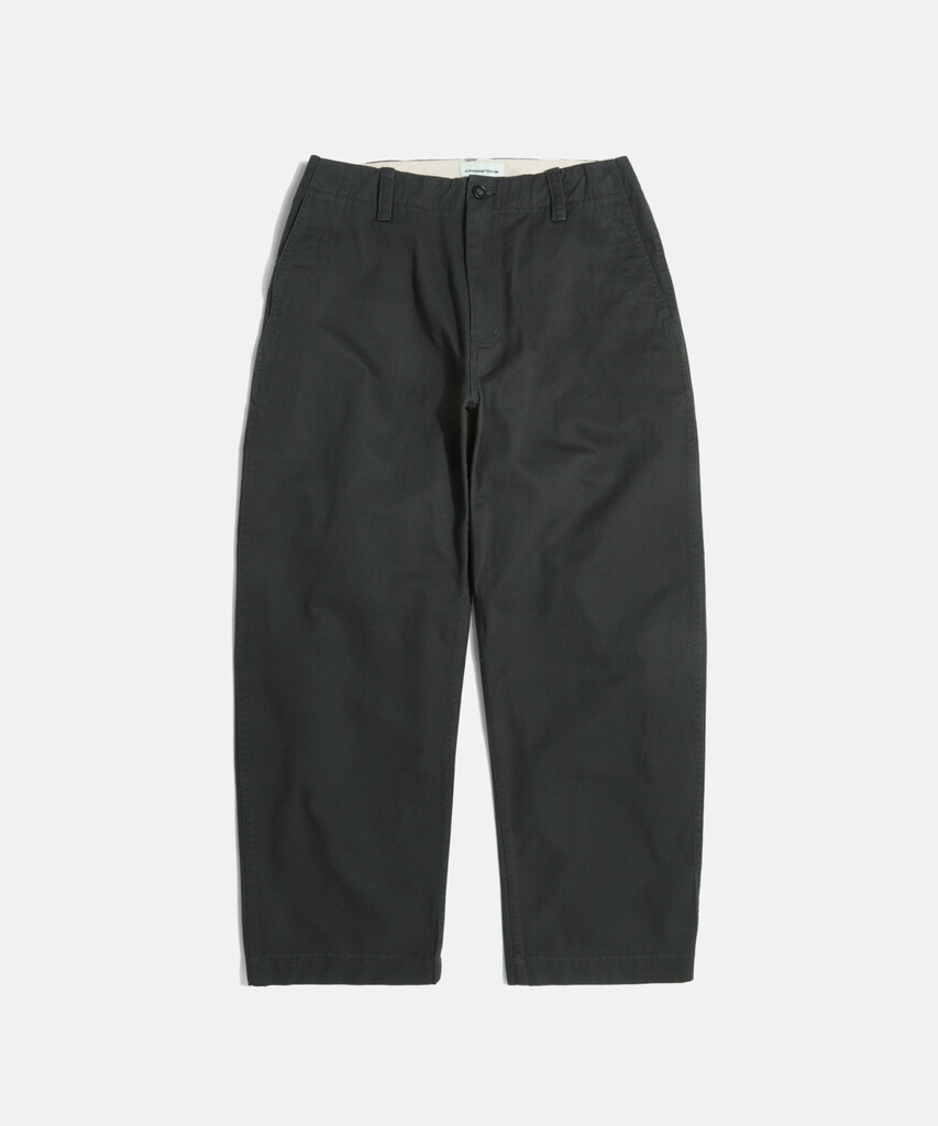 Espionage Wide Officer Pants Ink Black