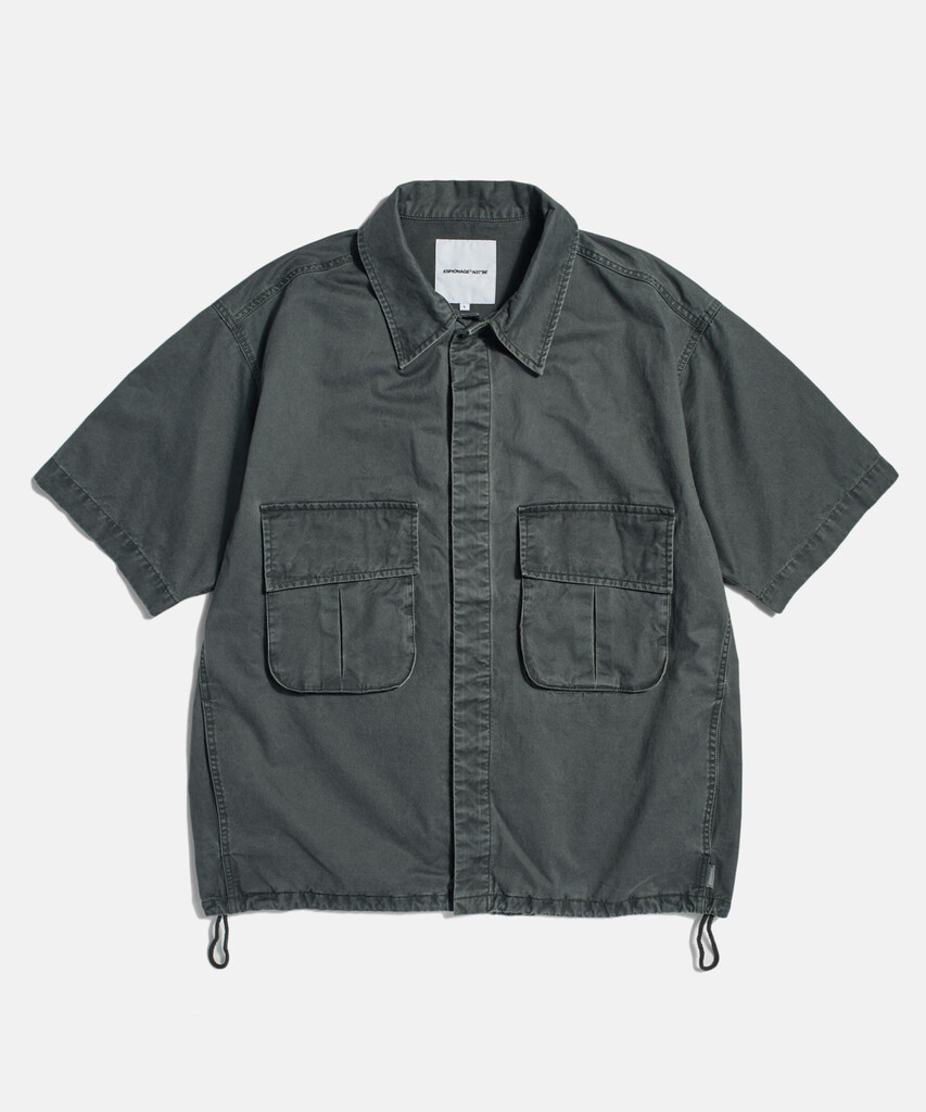 Jungle Fatigue S/S Outer Shirt Steel Grey