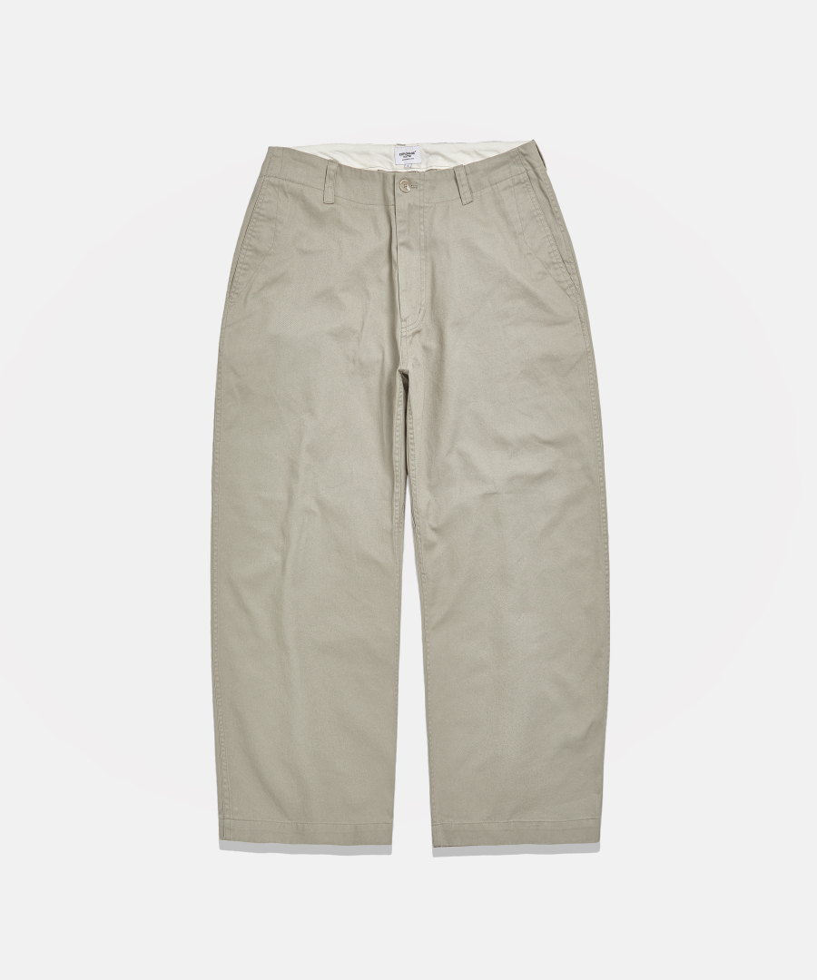Espionage Wide Officer Pants Beige