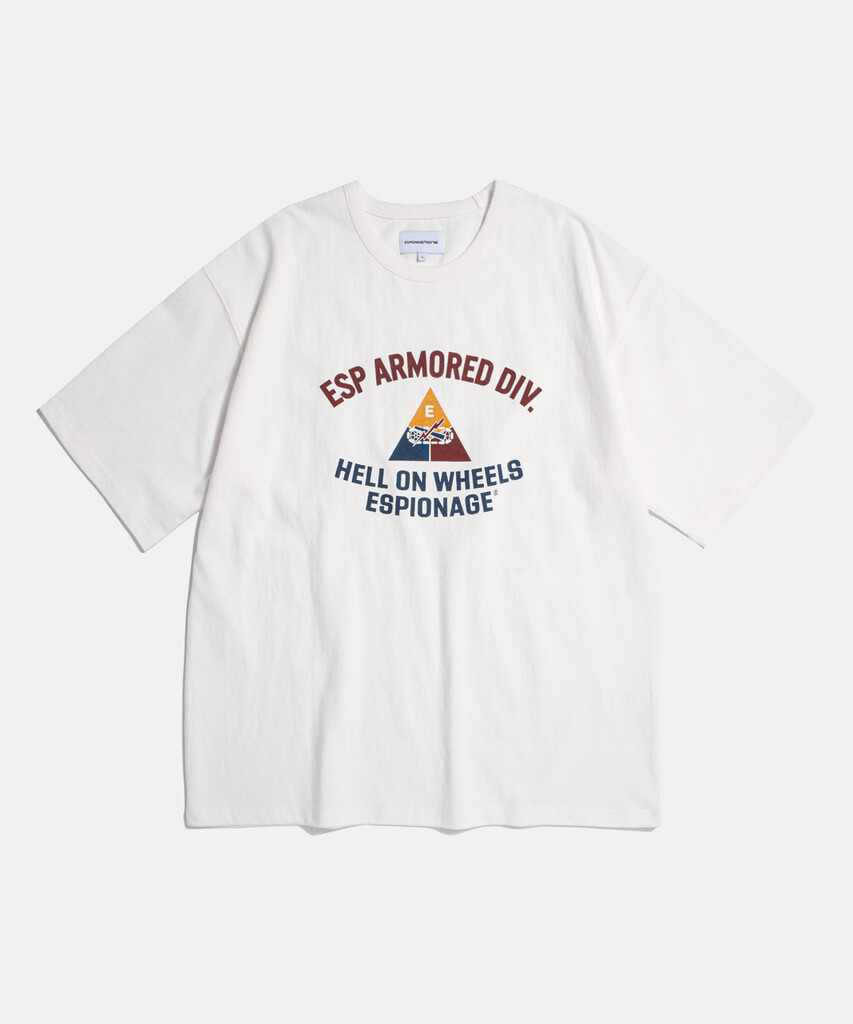 Armored Div Heavyweight Tee Off White