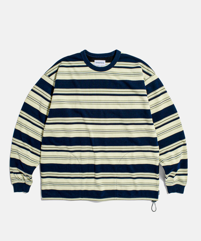 Lightweight Border Sweatshirt Navy
