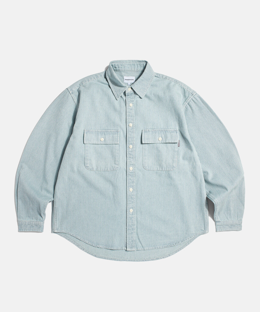 Espionage Hickory Stripe Work Shirt