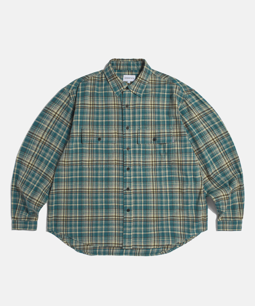 Espionage Vintage Plaid Work Shirt