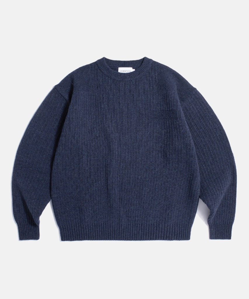 Espionage Commando Knit Sweater Dusty Navy