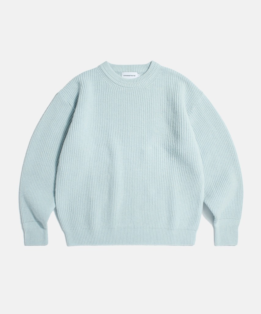 Espionage Miller Knit Sweater Powder Blue