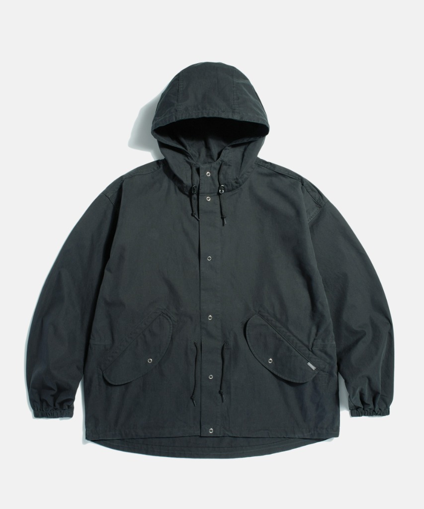 Espionage M50 Short Hooded Mil Parka Black
