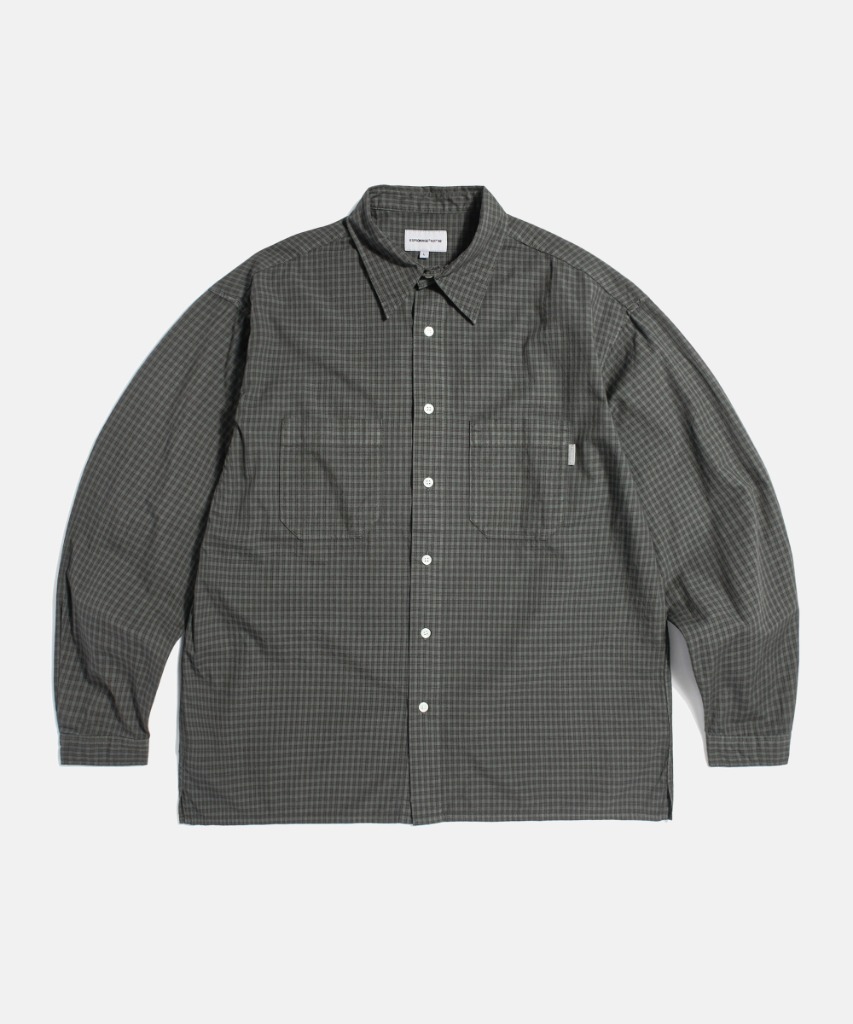 Espionage Overdyed Check 2 Pocket Shirt