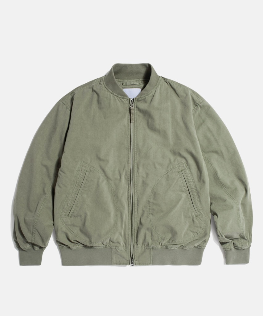 Espionage Zip Front Deck Jacket Olive