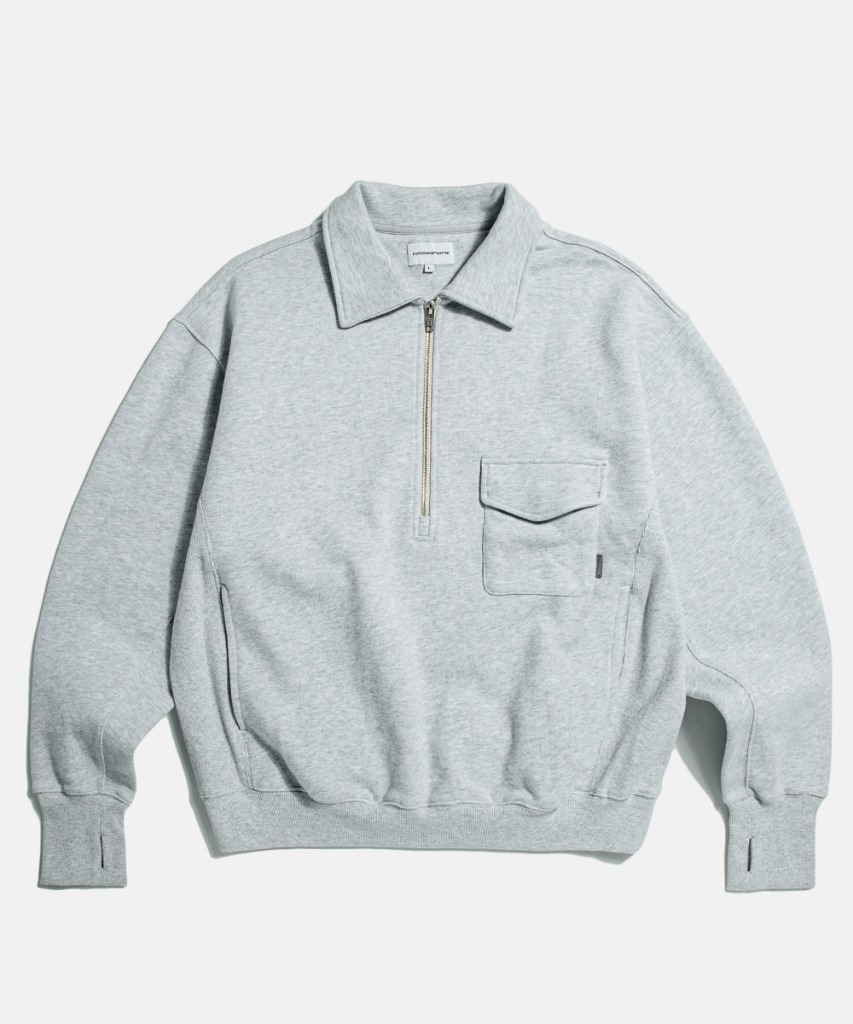 Espionage Retro Half Zip Sweatshirt