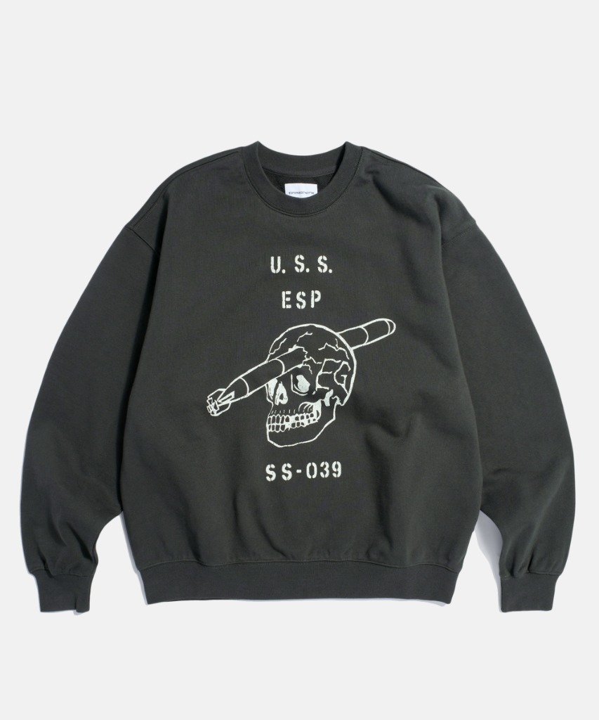 U.S.S. Heavyweight Sweatshirt Vintage Black