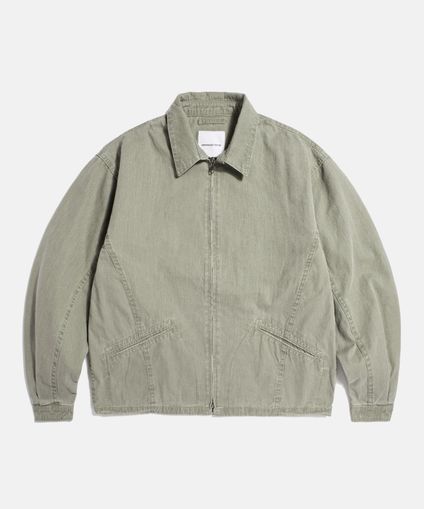 Espionage Washed Drizzler Jacket Greige