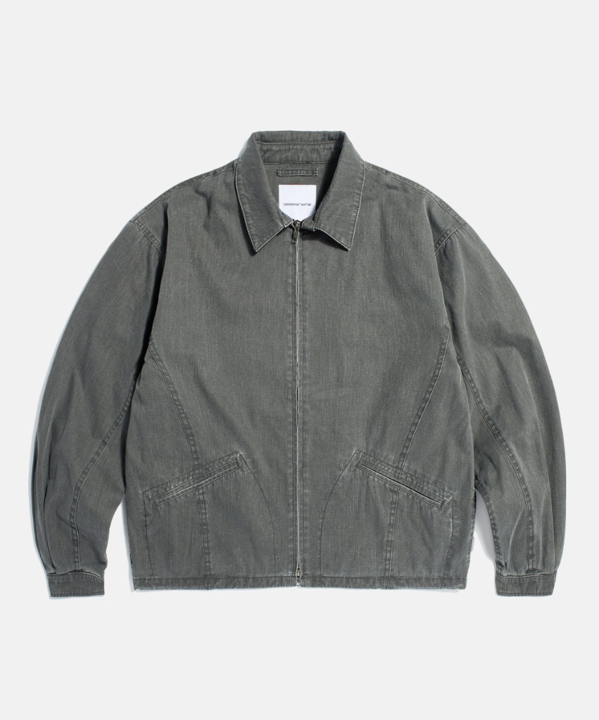 Espionage Washed Drizzler Jacket Black