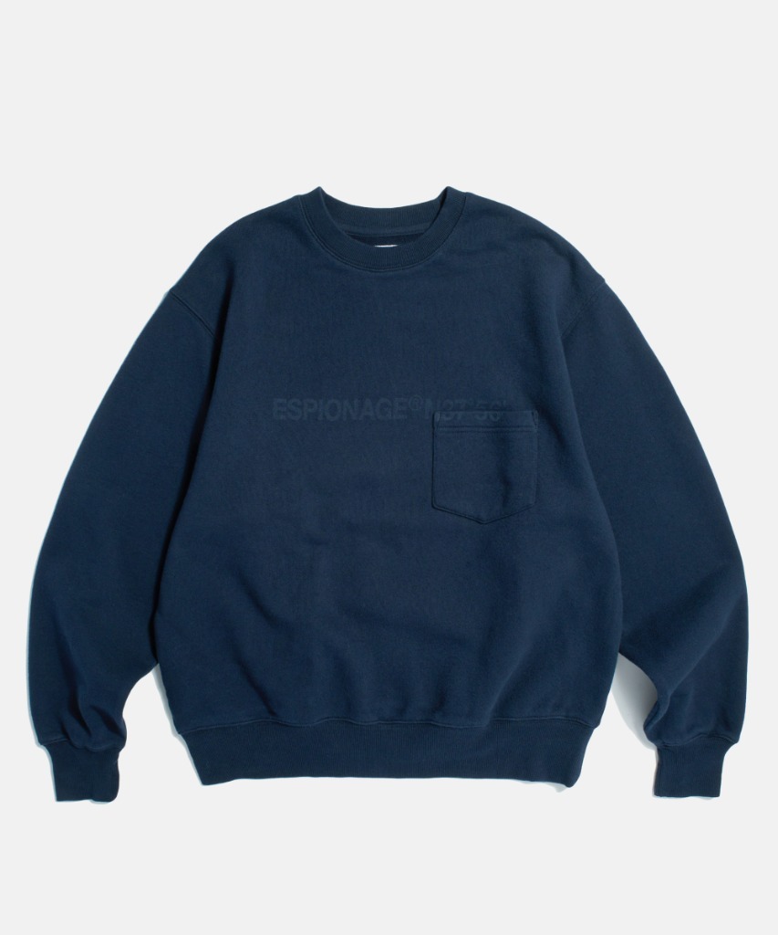 Espionage Faded Logo Pocket VTG Sweatshirt