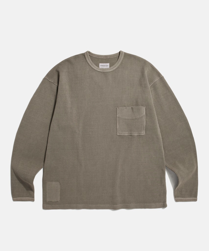 Espionage Pigment Thermal L/S Pocket Tee