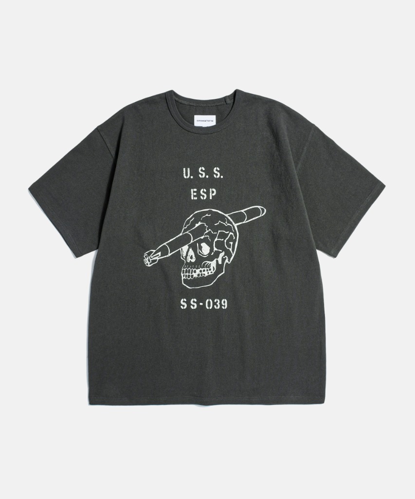U.S.S. Heavyweight Tee Vintage Black