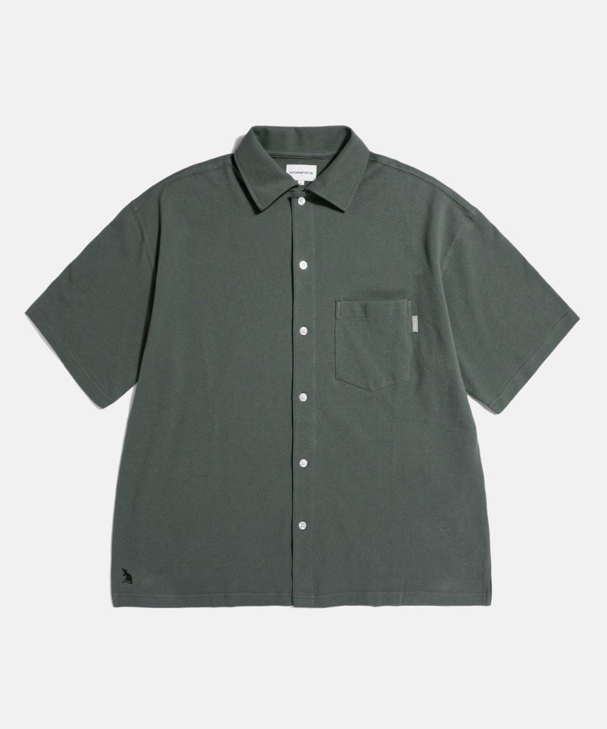 Espionage Full Open Pique Shirt