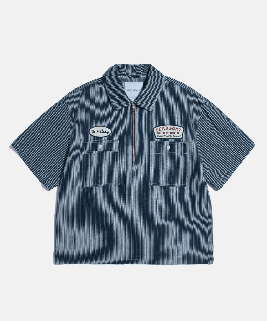 Espionage Hickory Half Zip Work Shirt