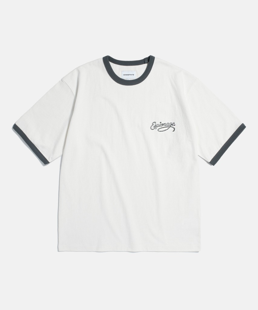 Espionage Rope Logo Ringer Tee