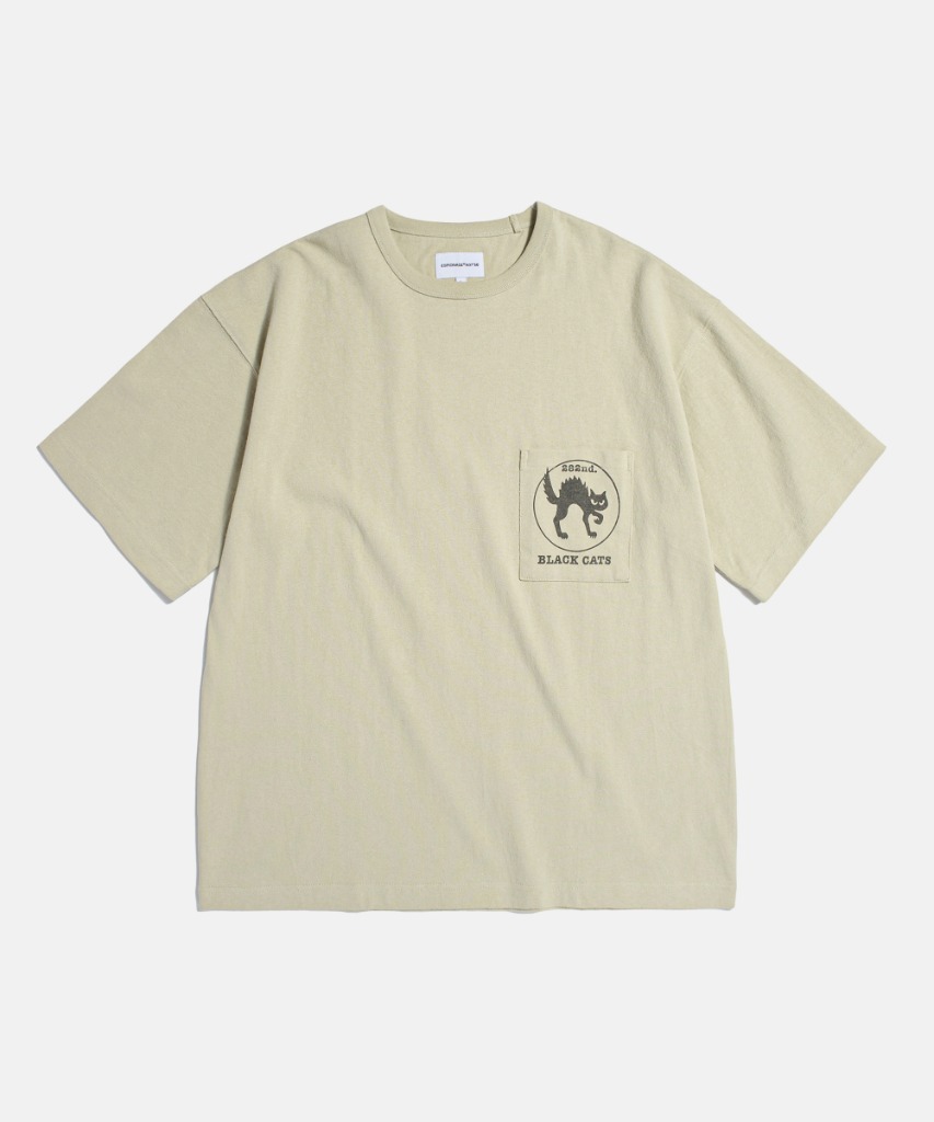 Espionage Cats Heavyweight Pocket Tee