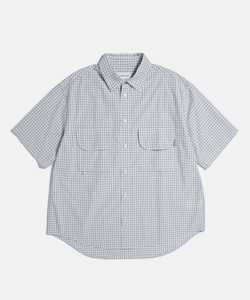 Espionage Double Pocket Gingham S/S Shirt