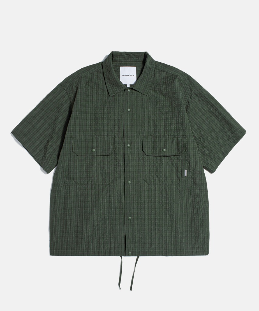 Espionage Washer Checked Shirt