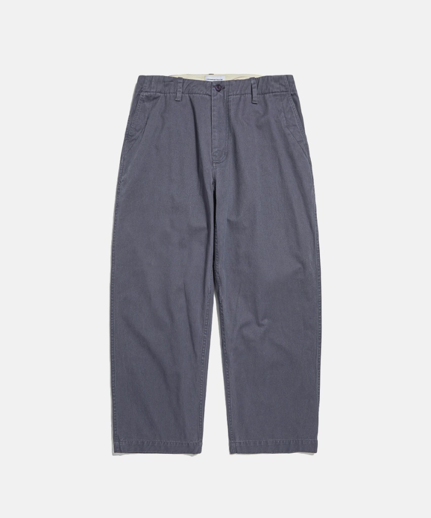Wide Officer Pants Slate