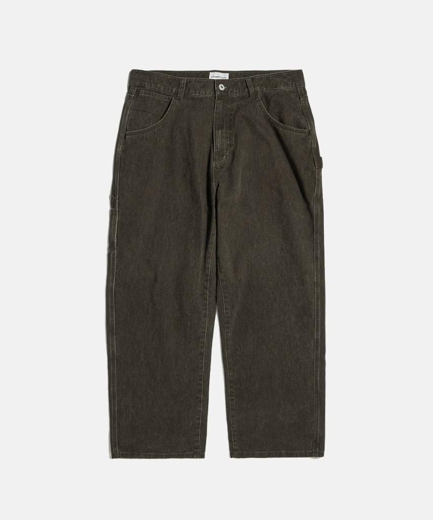 Vintage Cotton Painter Pants Washed Mocha