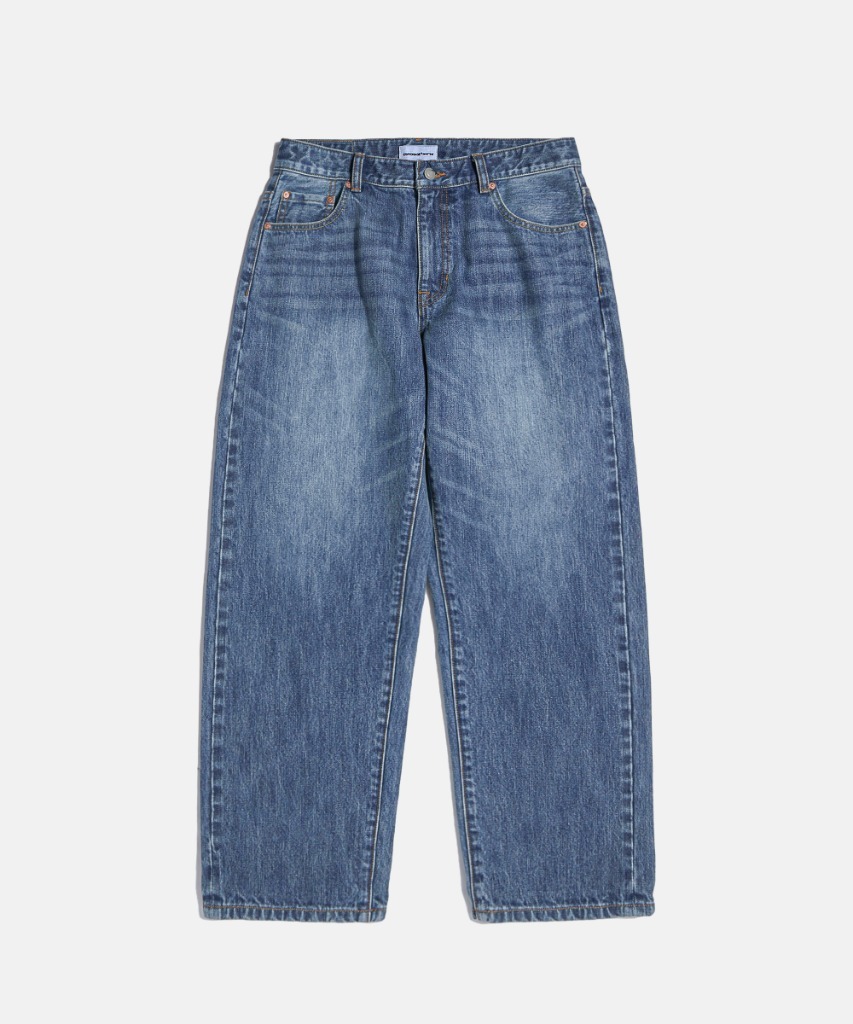 Selvedge (Straight) Denim Pants Faded Indigo