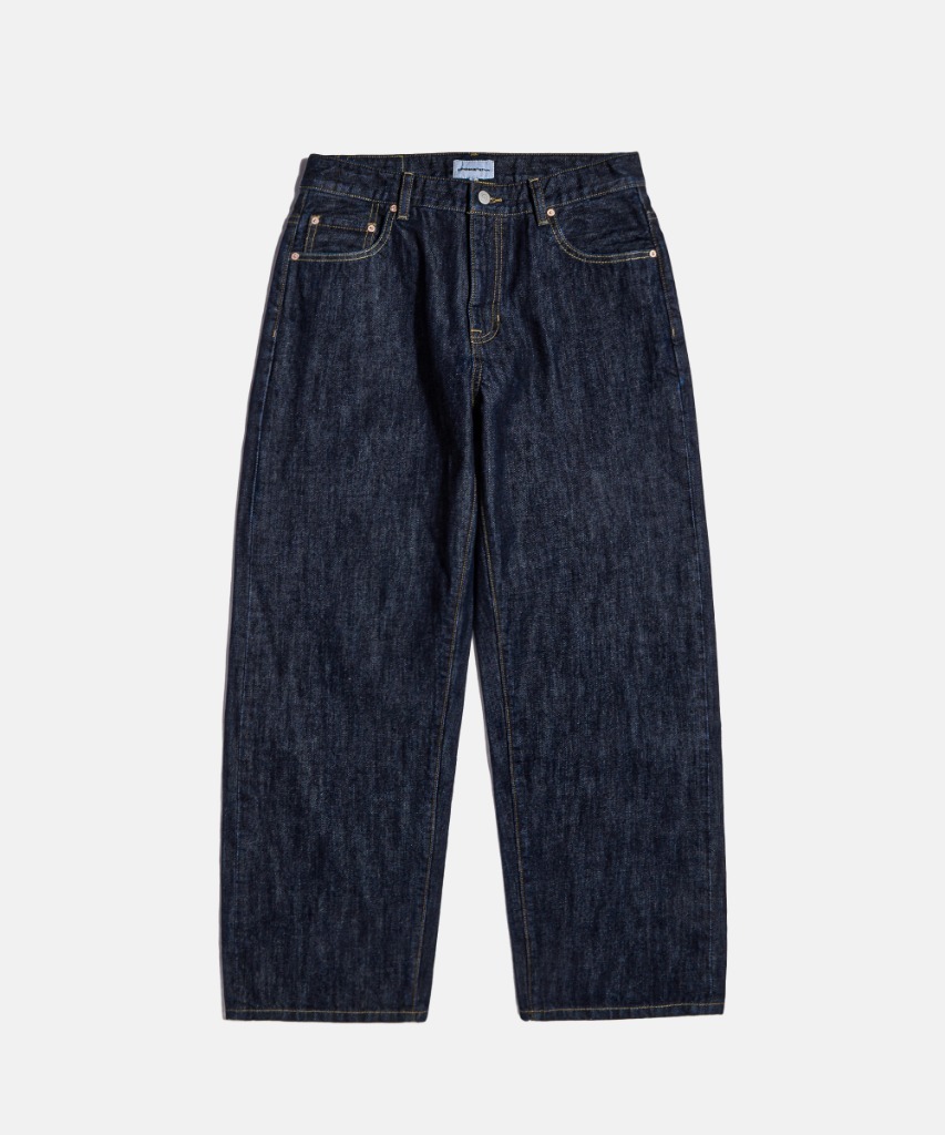Selvedge (Straight) Denim Pants Dark Indigo