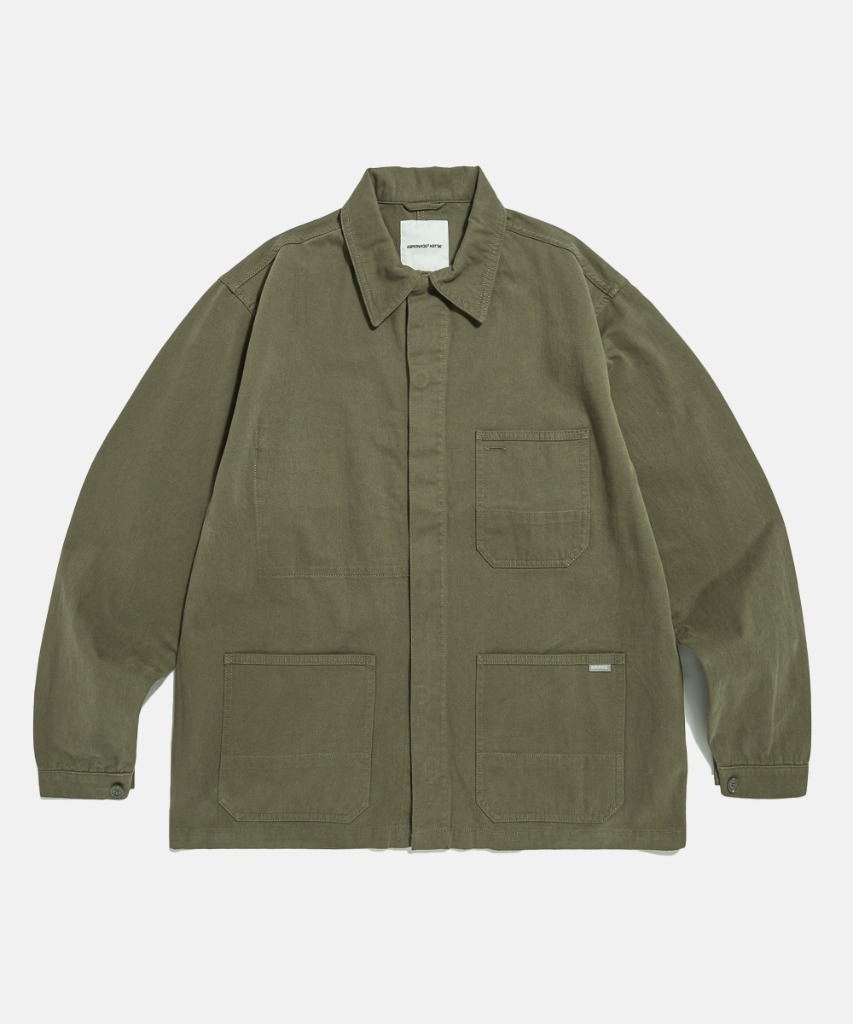 Bill French Work Jacket Mud Olive