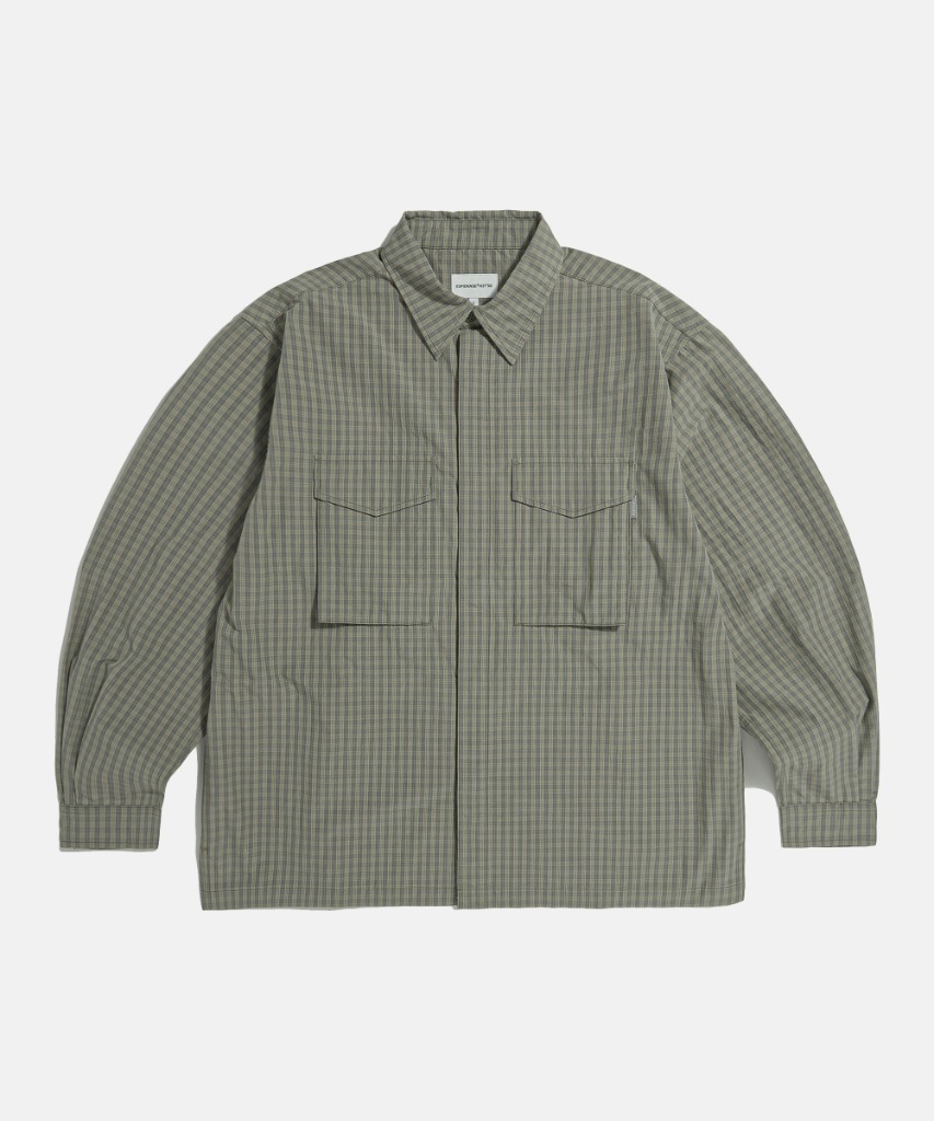 <strong>09.14 11:00 OPEN</strong> <br/>Vintage Check Mil Shirt Olive