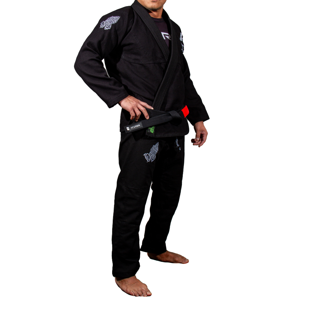 New prayer' Kimono - Black | Kvra Intl