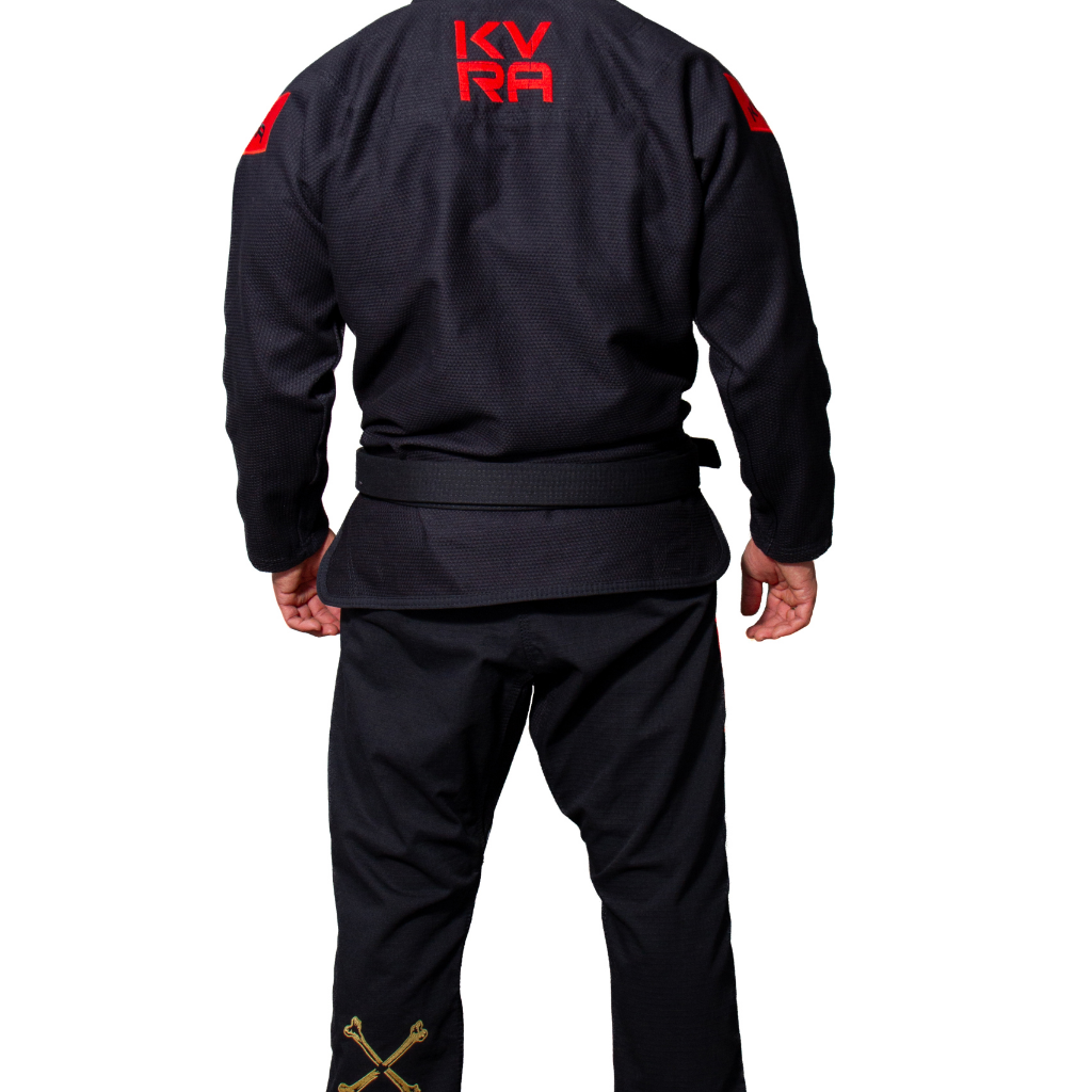 Crest' Kimono - Black | Kvra Intl