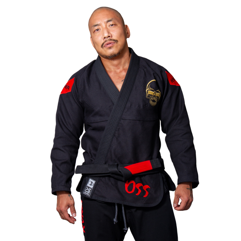 Crest' Kimono - Black | Kvra Intl