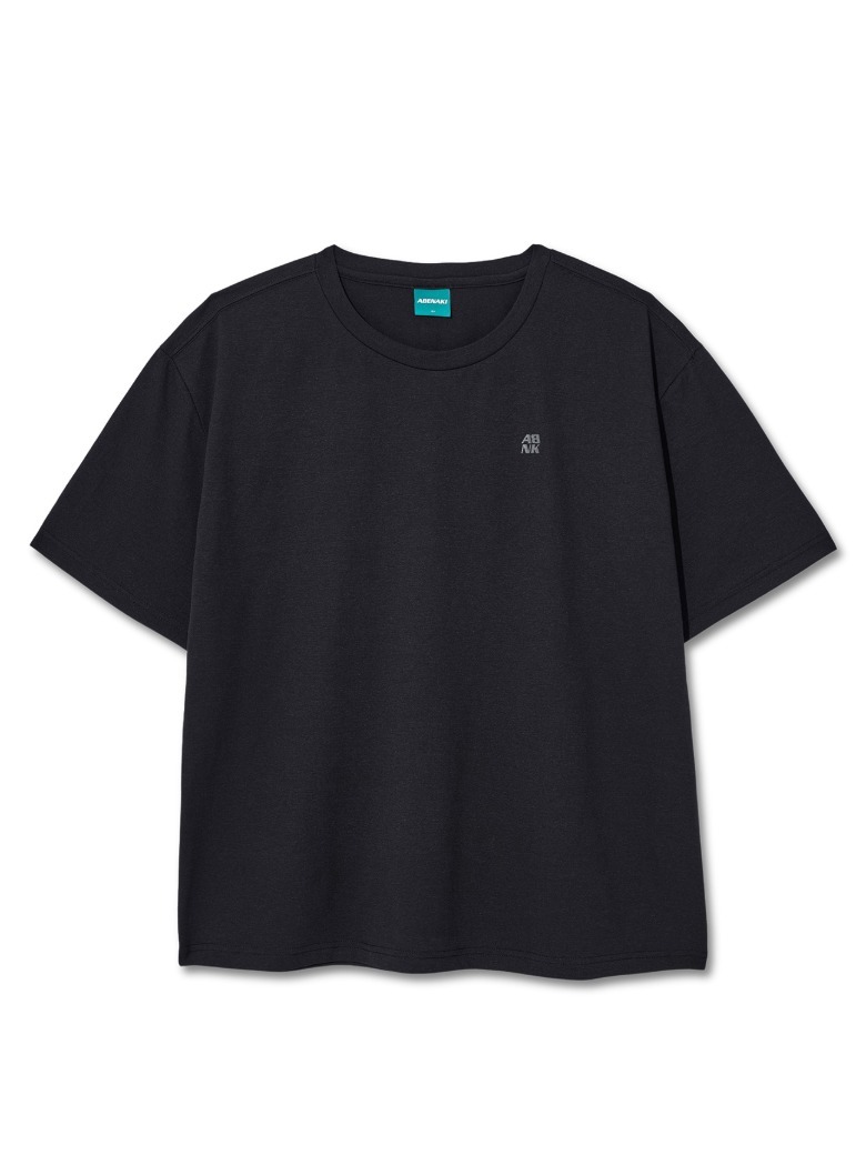 델라웨어 에어라이트 그래픽 티셔츠 블랙 | ABENAKI