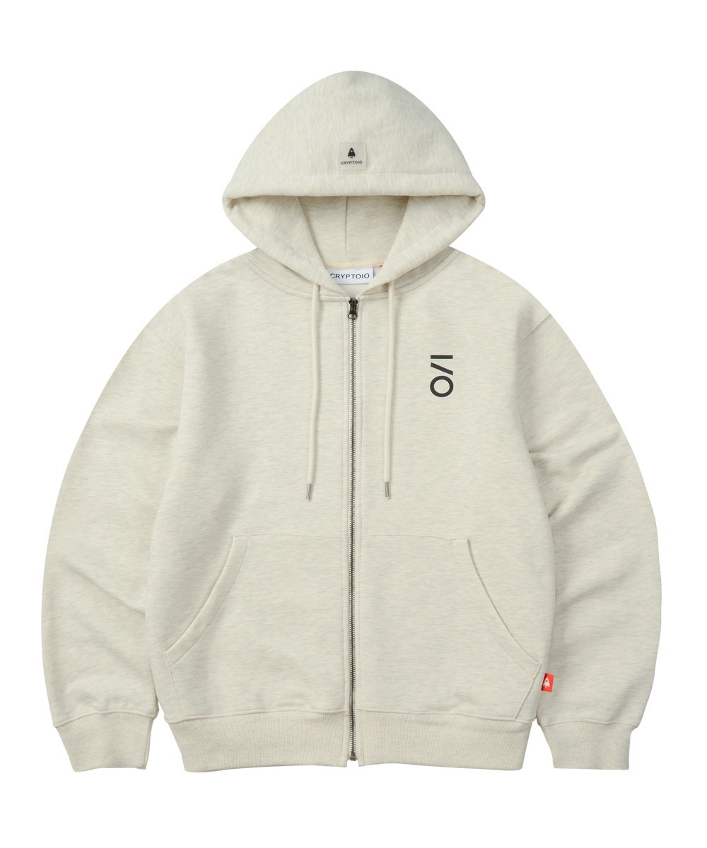 I/O ESSENTIAL SD FIT HOODIE ZIPUP OME
