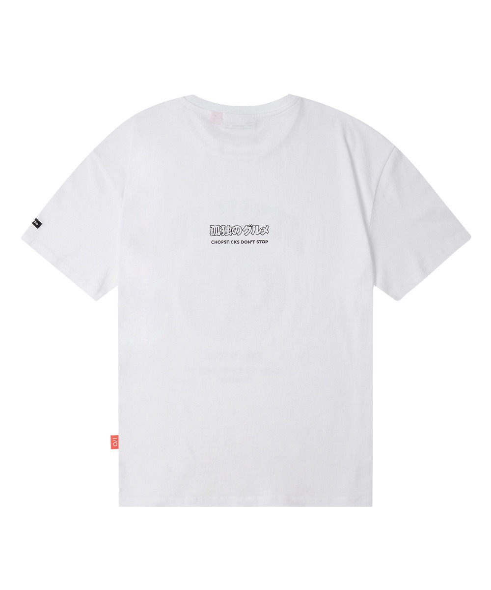 Solitary gourmet NO.14 JEONJU T-shirt WH