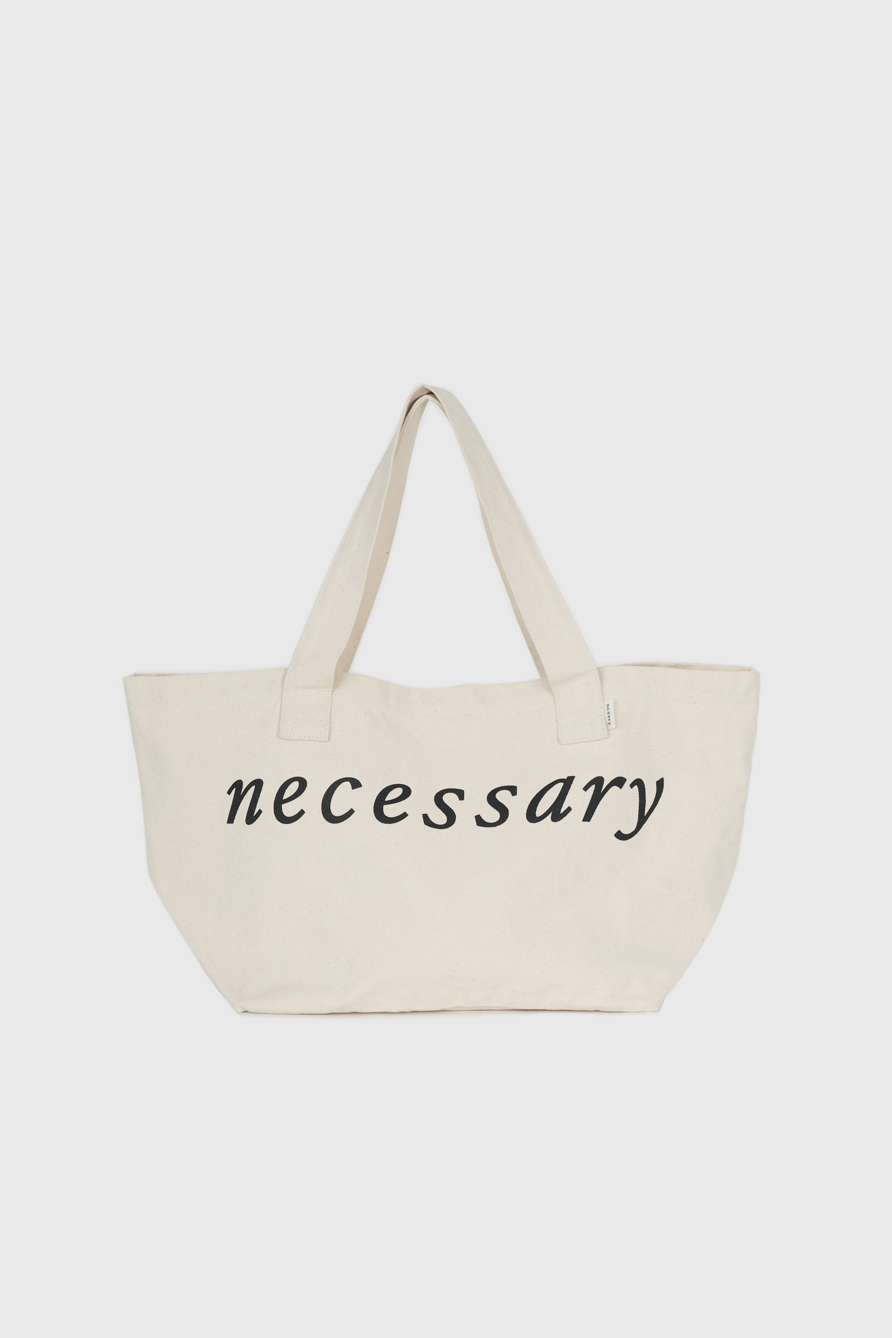 【NCSSRY】Wide Bag Big (Ivory)