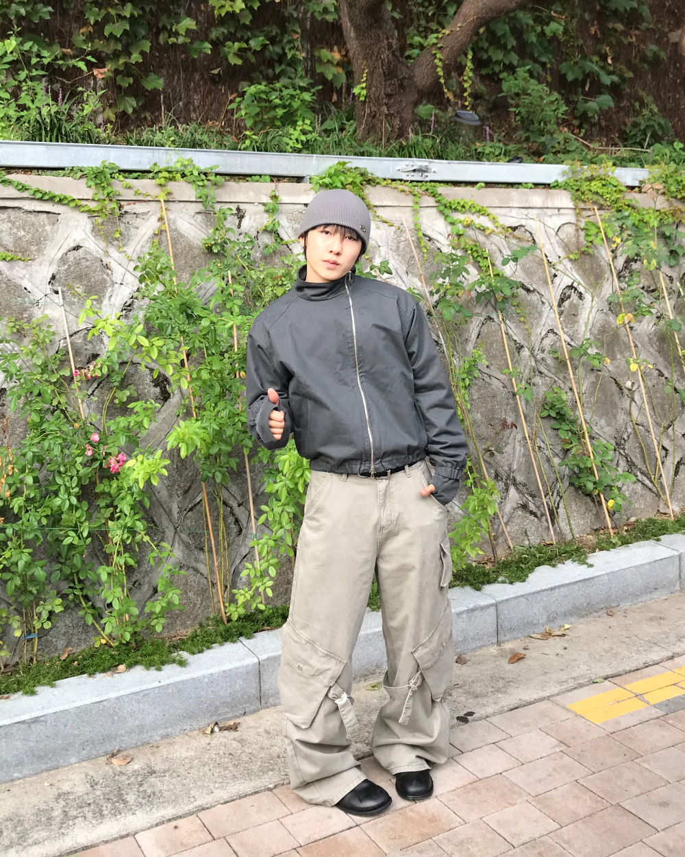 夾克模特兒穿著圖片 - S1L80