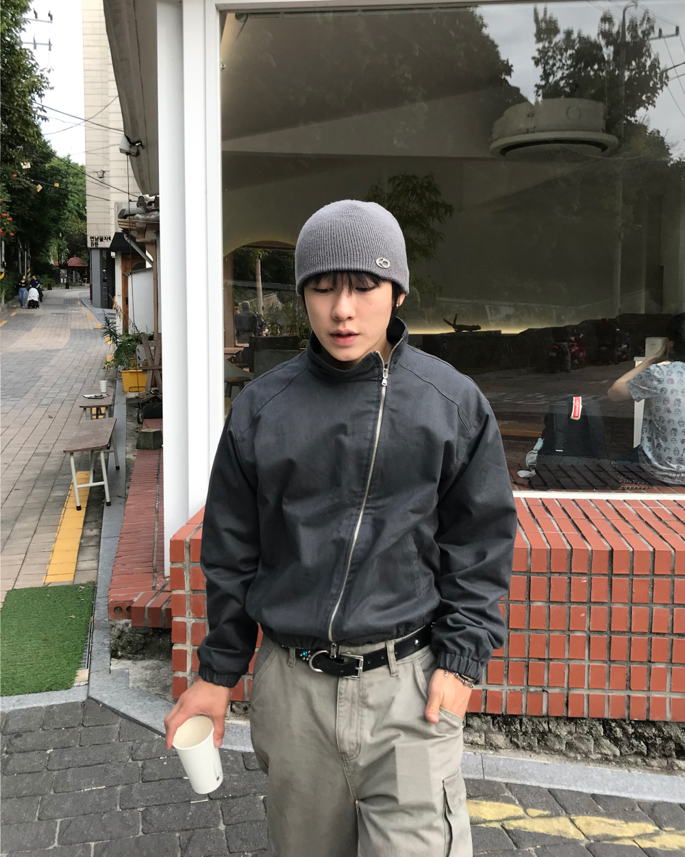 夾克模特兒穿著圖片 - S1L95