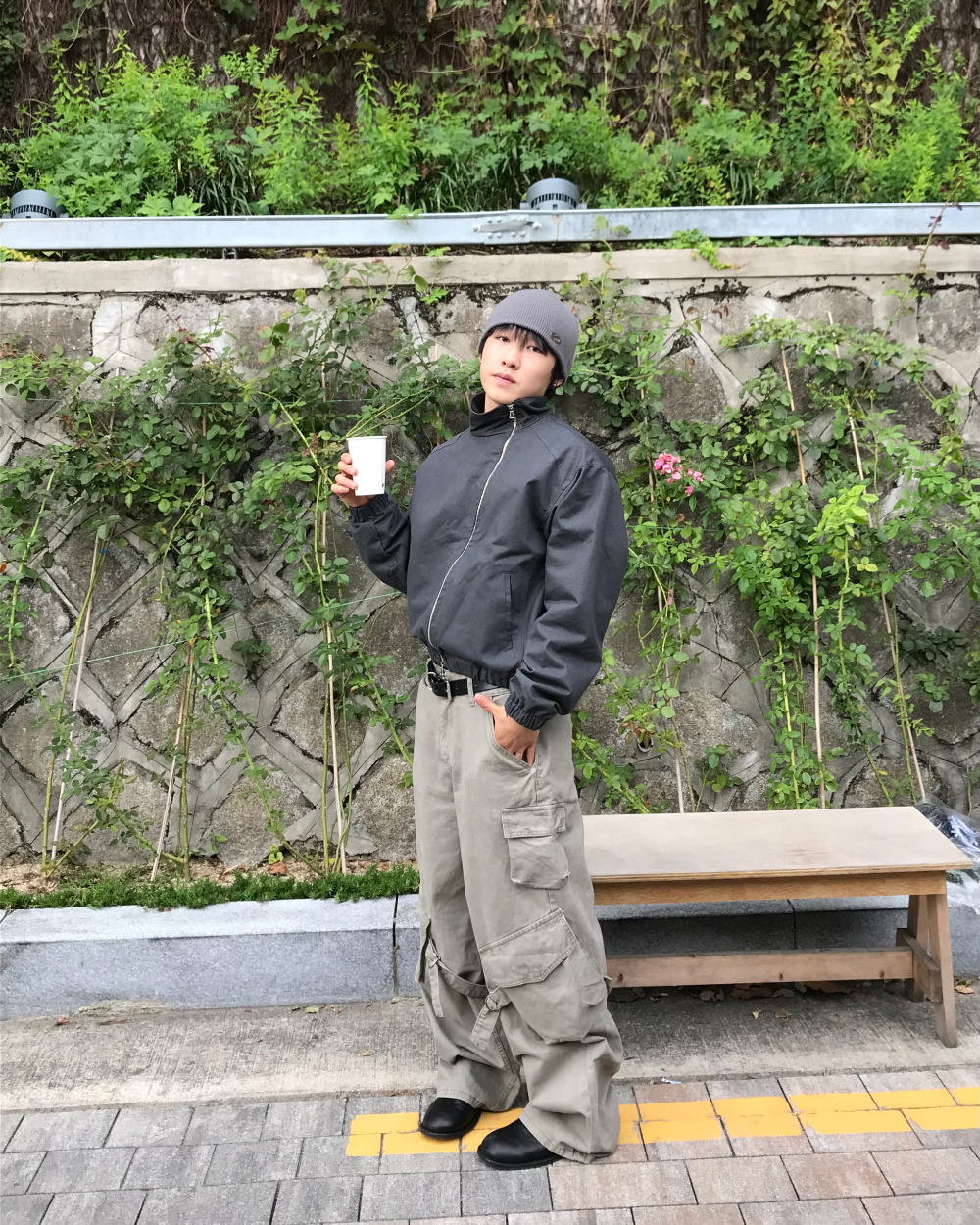 夾克模特兒穿著圖片 - S1L103