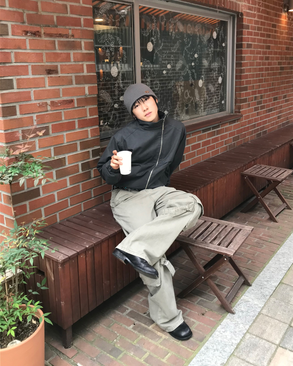 夾克模特兒穿著圖片 - S1L165