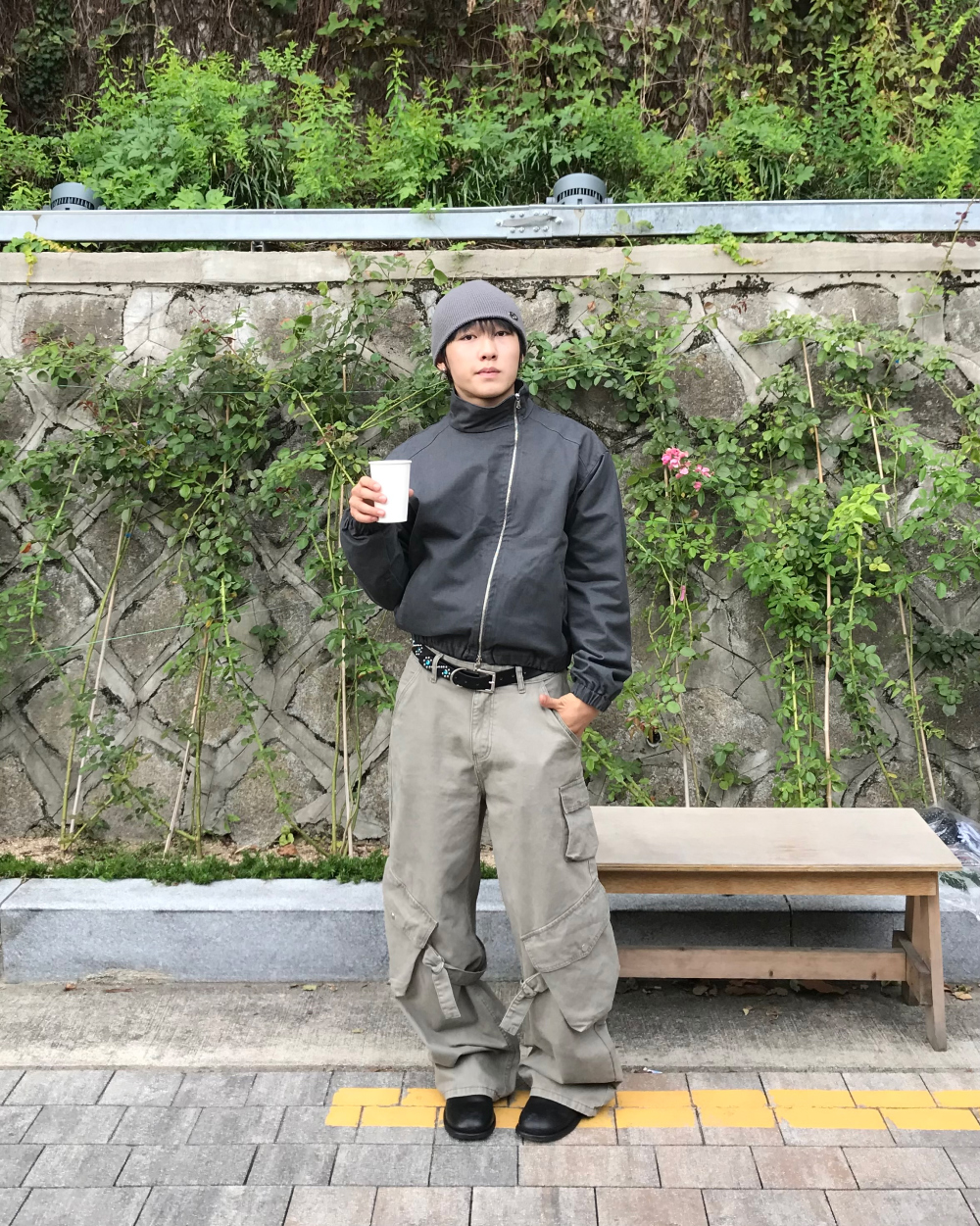 夾克模特兒穿著圖片 - S1L102