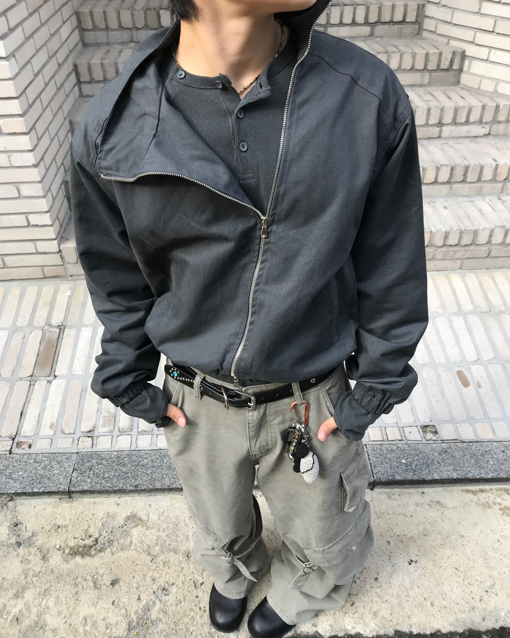 夾克模特兒穿著圖片 - S1L86