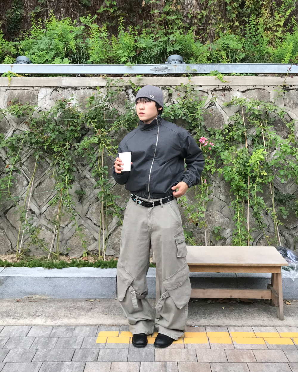 夾克模特兒穿著圖片 - S1L90